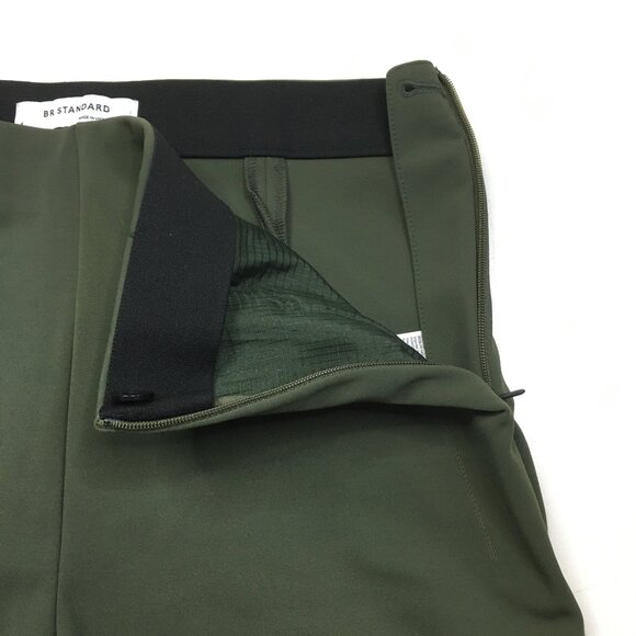 NWT BANANA REPUBLIC Green Skinny Fit High Rise 6 Way Stretch Packable Pant - Picture 7 of 13